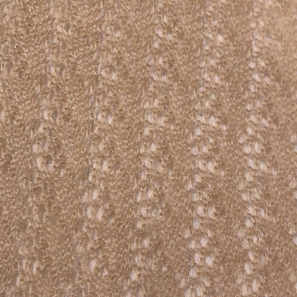 Lizard Thicket Addie Wheat Short Sleeved Cardigan - Picture 2 of 8